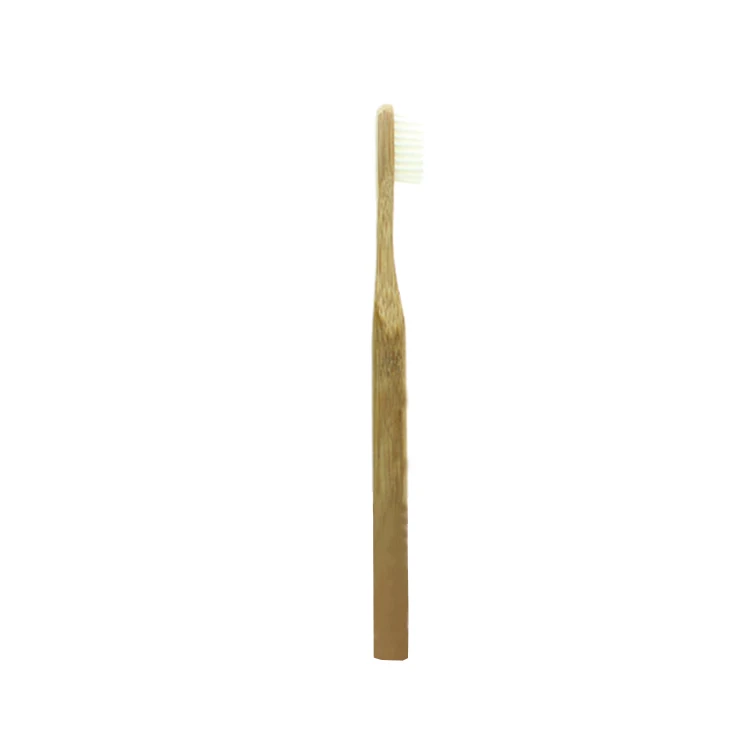 10 Adet Yuvarlak Kolu Yetişkin Doğal Bambu Çevre Dostu Yumuşak Kıl En Iyi Çevre Sürdürülebilir Diş Fırçası