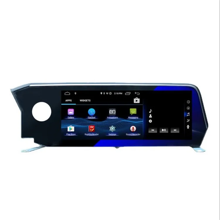 12.3 inç LEXUS Rx Es Gs 2016-2020 Android 10.0 araç GPS navigasyon Octa Çekirdek 8 + 64g araba radyo multimedya oynatıcı stereo