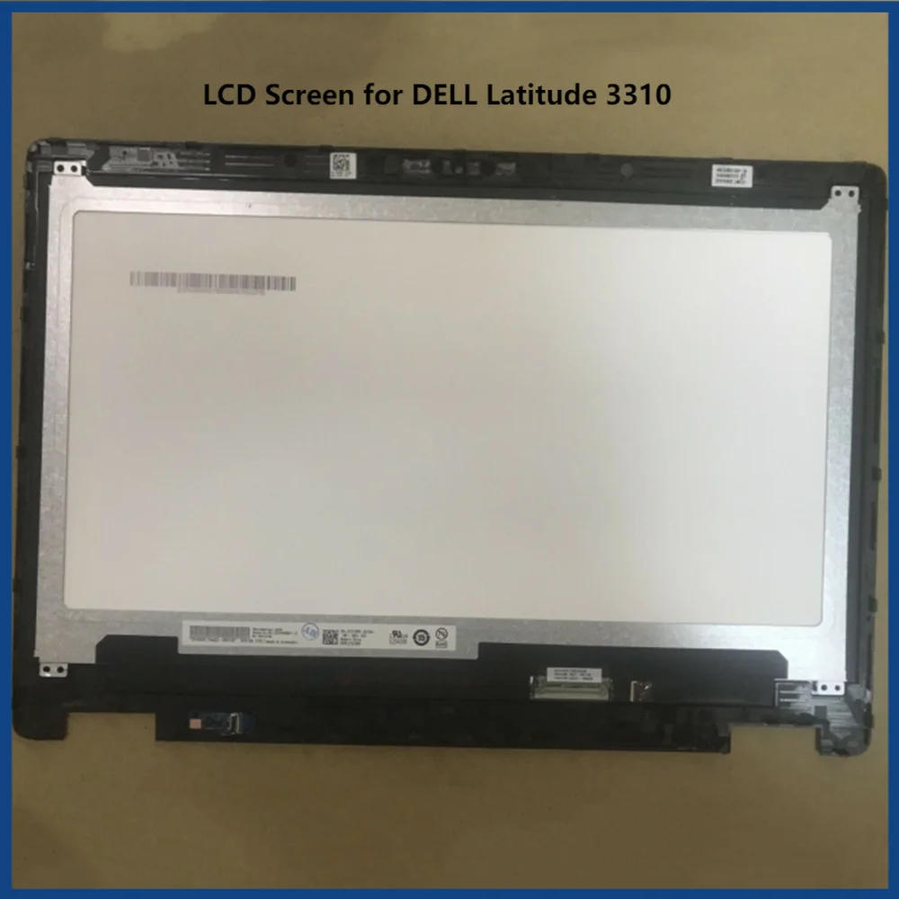 13.3 inç DELL Latitude 3310 için LCD Dokunmatik Ekran Meclisi EDP 40pins FHD 1920x1080