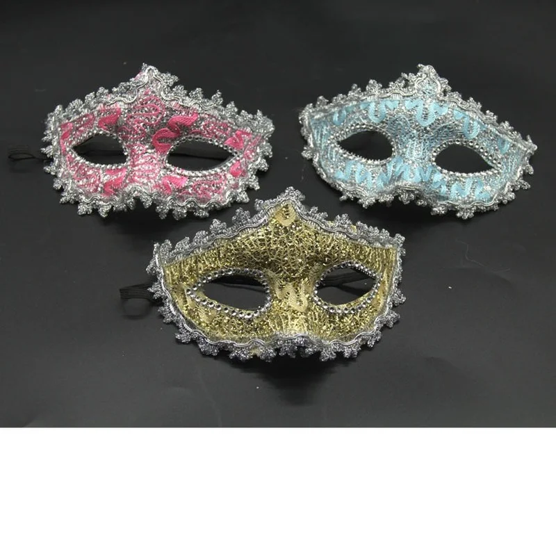20 adet Kadın Kızlar Dantel Parti Maskesi Masquerade Festivali Gösterisi Performans Ev Dekorasyon