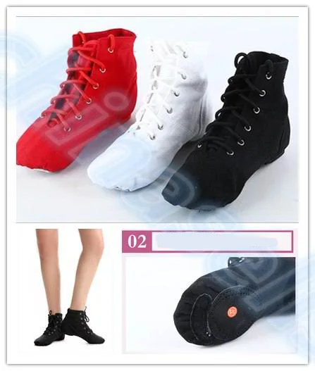 5 pairs Yetişkin çocuk Caz Dans Ayakkabıları bayan Botları Kadın Caz Sneaker Dans Ayakkabıları Yumuşak Hafif Caz Çizmeler bale ayakkabıları
