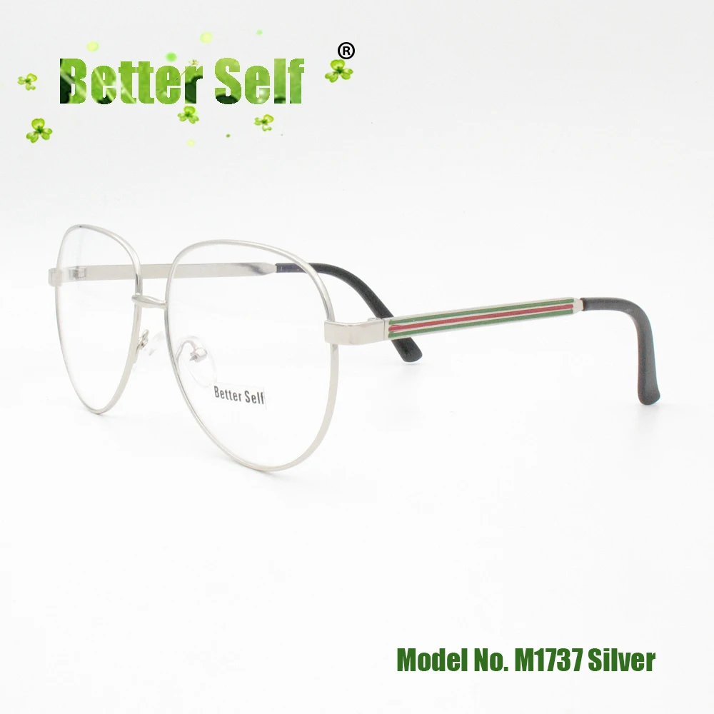 Alaşım Gözlük Gökkuşağı Tapınak Tam Jant Gözlük Çerçeveleri Kadın Gözlük Donatabilirsiniz Reçete Optik Pilot Daha Iyi Kendini M1737