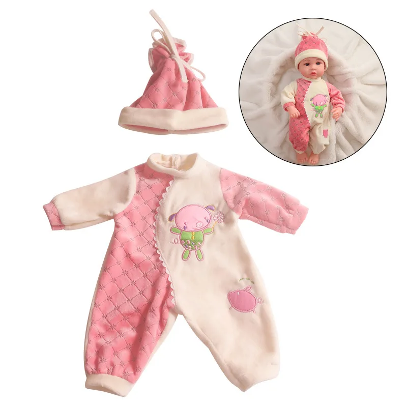 Bjd Giysileri 47cm Simülasyon Bebek Yeniden Bebek Aksesuarları Giysileri Çocuk Giyinmek oyuncak seti Toptan
