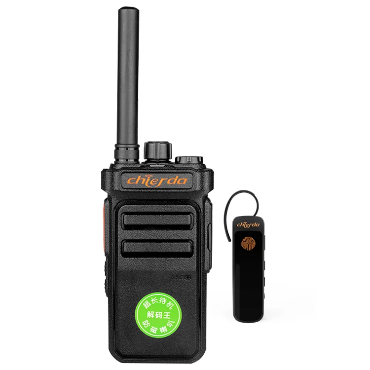Chıerda 101 artı Walkie Talkie Bluetooth PMR 446 2 adet Iki yönlü Telsiz Şarj Edilebilir Taşınabilir PTT Avcılık Balıkçılık için