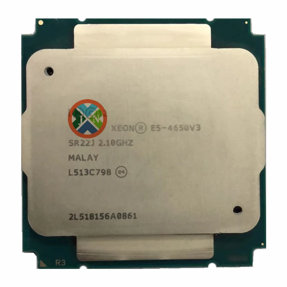E5-4650V3 Orijinal Xeon QS Sürümü E5 4650V3 2.1 GHZ 12 Çekirdekli 30 MB E5 4650 V3 FCLGA2011-3 105 W ücretsiz kargo E5-4650 V3
