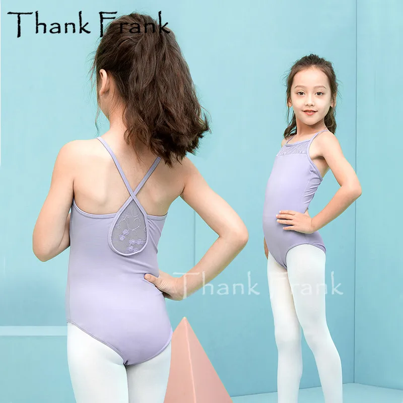 En Kaliteli Dantel Leotard Dans Çocuklar İçin Bale Elbise Balerin Kostüm Çocuk Jimnastik Mayoları Kızlar İçin Dans Giyim Mayo