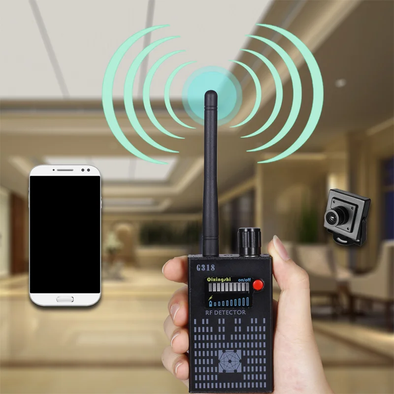 G318 Anti Hırsızlık İzleme Hedefleme Kamera Dinleme GPS Konum İzleme Kablosuz sinyal dedektörü Gizliliği Koruyun