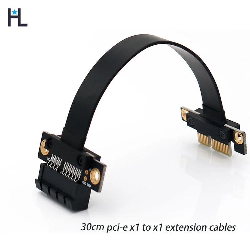 HL PCIE 3. 0x1 30cm veri aktarım fonksiyonu hatları her türlü arayüzü ile uyumlu bilgisayar ekipmanları pcı-e yuvası istikrarlı