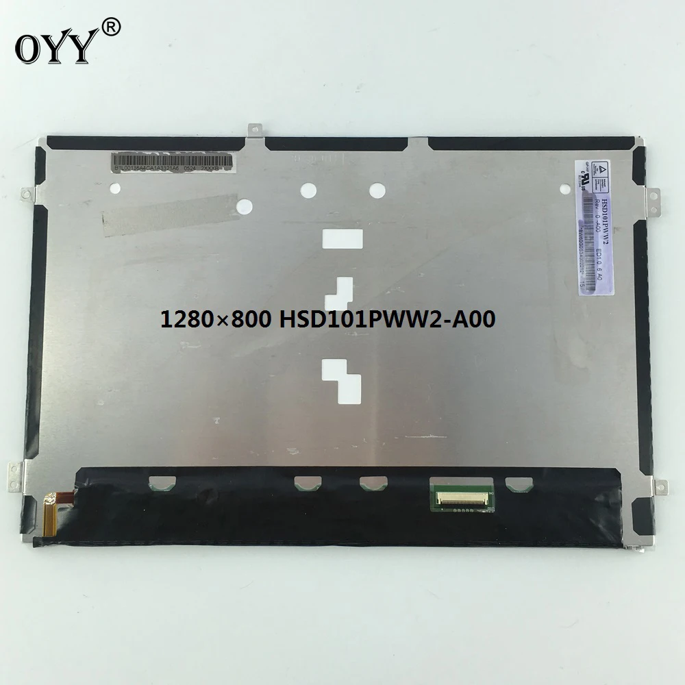 HSD101PWW2 A00 WXGA 1280 (RGB)*800 LVDS 30 pins LCD Ekran Matrix Paneli Yedek Parçalar 10.1