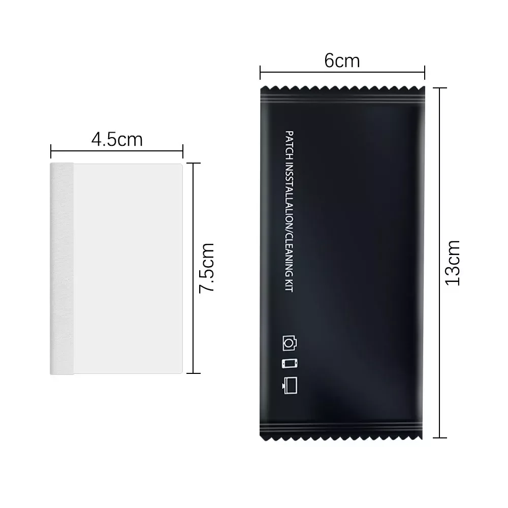 Ipad Pro için 11 12.9 9 10.2 Temperli Cam Alkol Temiz Kiti Filmi İpad Hava 5 4 Mini 6 ekran koruyucu ıslak kuru mendil kartı