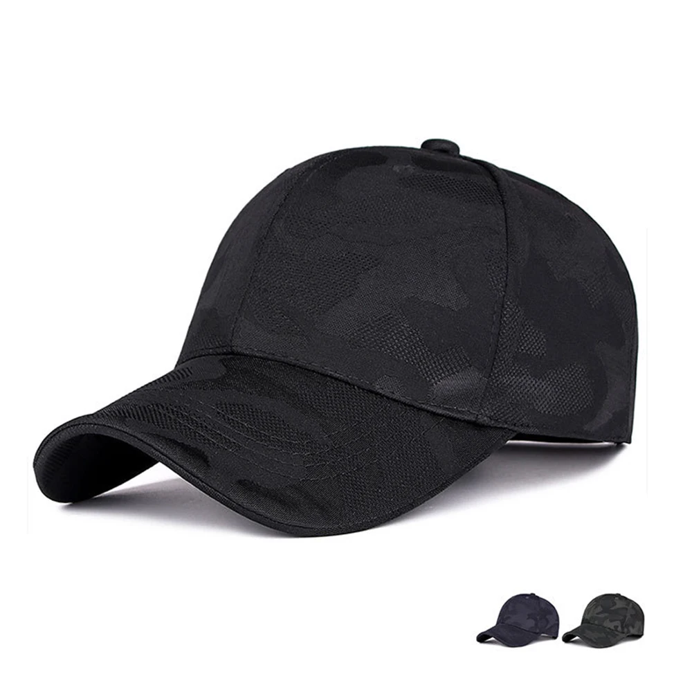 Kamuflaj balıkçı şapkası Anti-pas Metal Ayarlanabilir Toka Nefes Rahat Açık Taktik Kap Balıkçılık Aksesuarları X469G