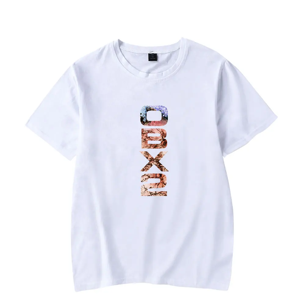 Kawaii Dış Bankalar T Shirt Moda Erkek / bayan Kısa Kollu Kişilik Komik Unisex Harajuku Üstleri Erkek / kız T Shirt