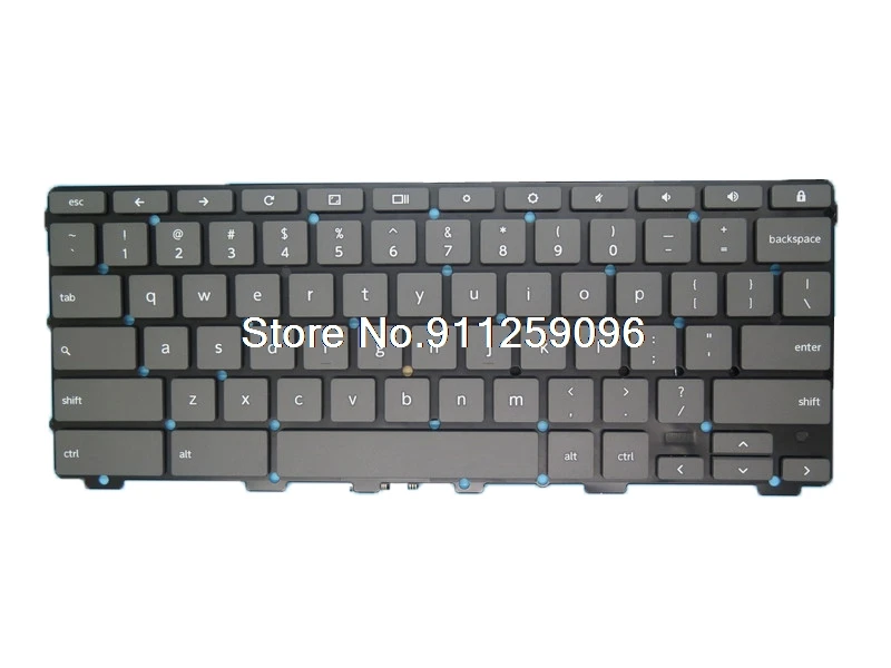 Laptop Klavye İçin Lenovo İngilizce ABD SN20T82367 LCM14L13US-6865 LCM14L1F PP1RA-ABD Gri Yeni
