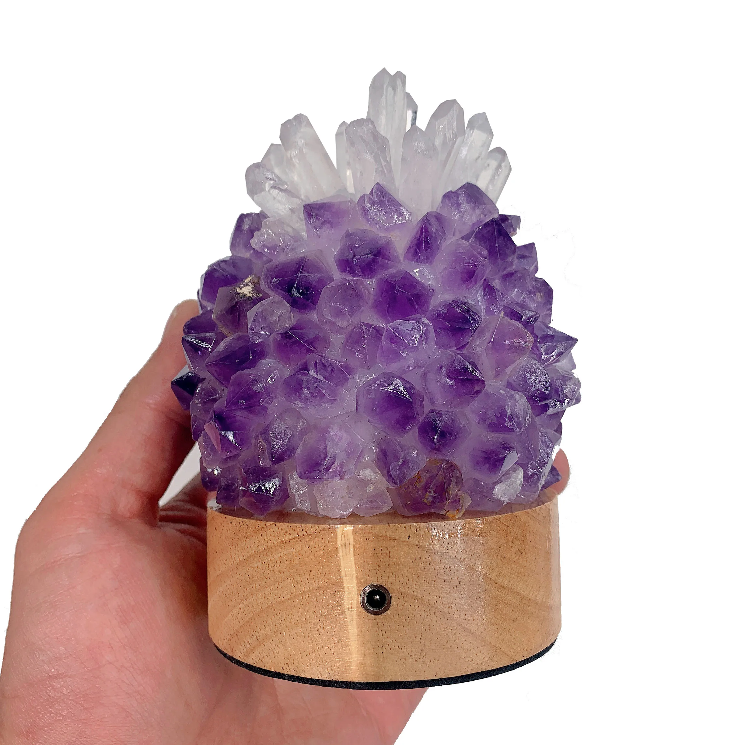 Led sıcak ışık lamba doğal kristaller kuvars küme serbest biçimli enerji Reiki taş odası akvaryum dekorasyon aksesuarları taş