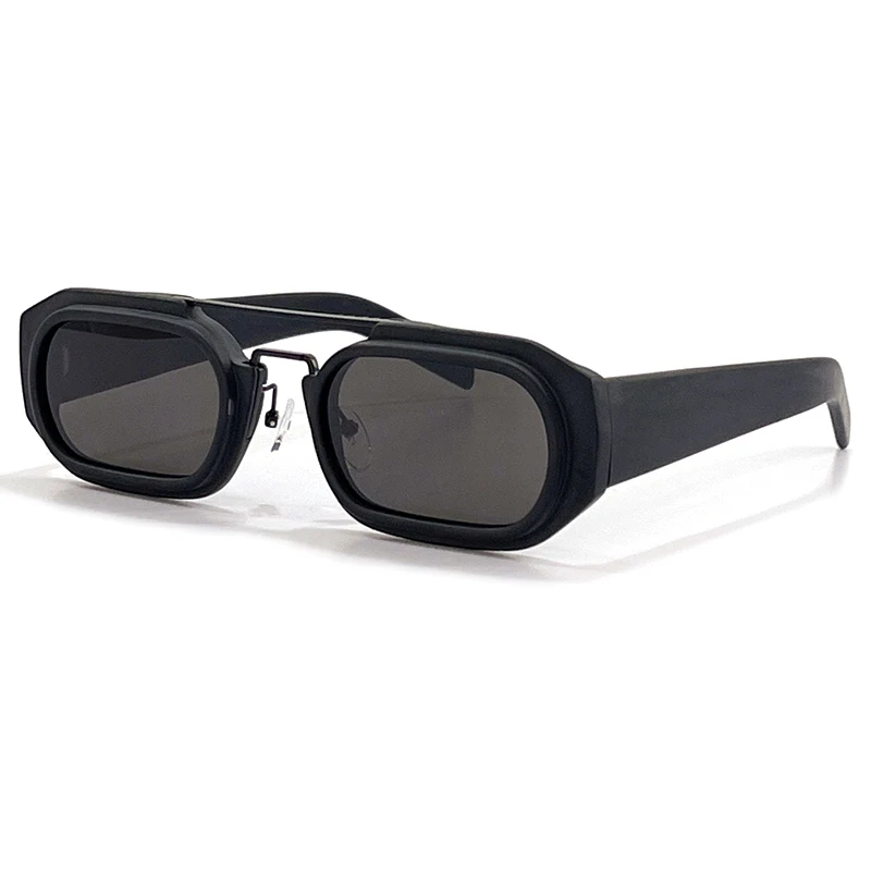 Marka Tasarımcısı Dikdörtgen Güneş Gözlüğü Erkekler Retro Shades Erkek güneş gözlüğü Ayna Kadınlar Vintage Moda Sürüş Oculos De Sol