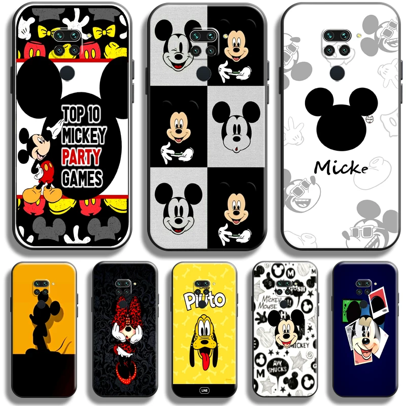 Mickey Minnie Mouse Piuto Xiaomi Redmi İçin Not 9 Pro Redmi Not 9 9T 5G telefon kılıfı Funda Coque Yumuşak Carcasa Silikon Kapak