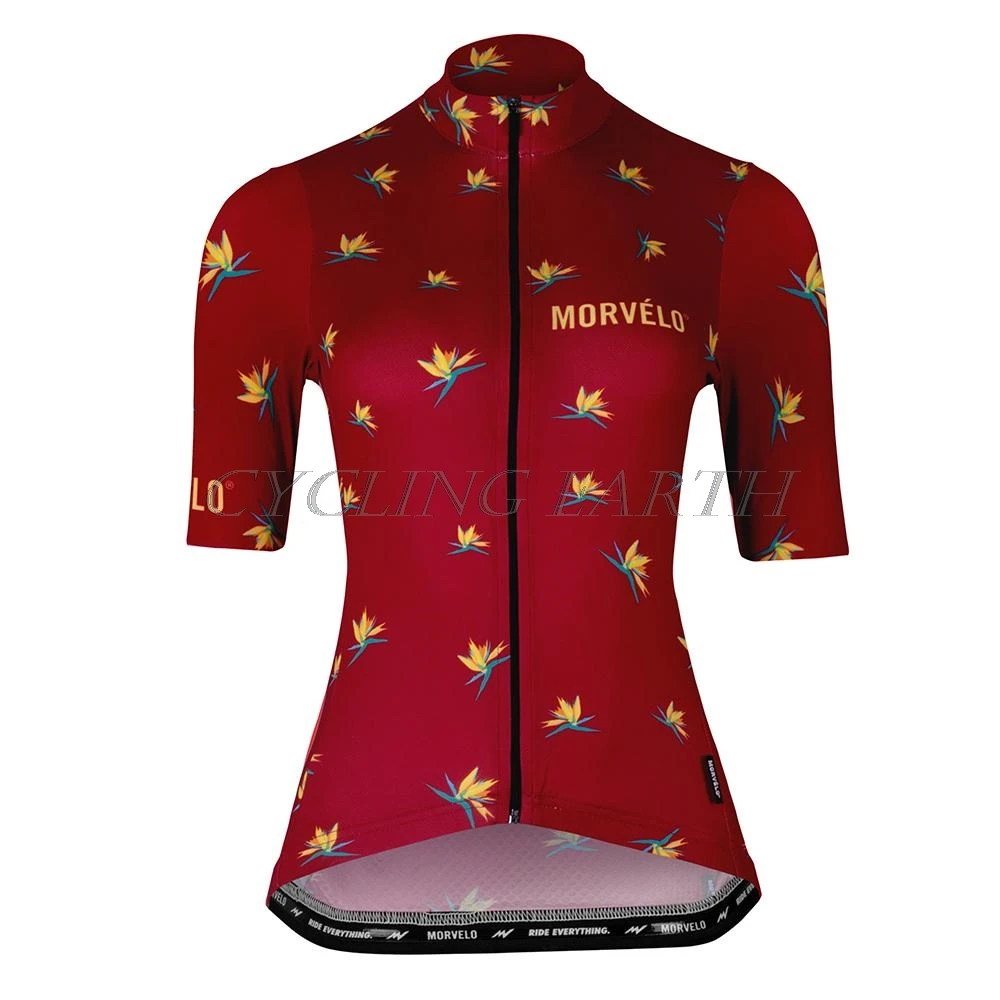 Morvelo Bisiklet Jersey Kadınlar İçin dağ bisikleti Giyim 2020 Yaz Yarış MTB Gömlek Bisiklet Giyim Çabuk Kuru Bisiklet Giyim