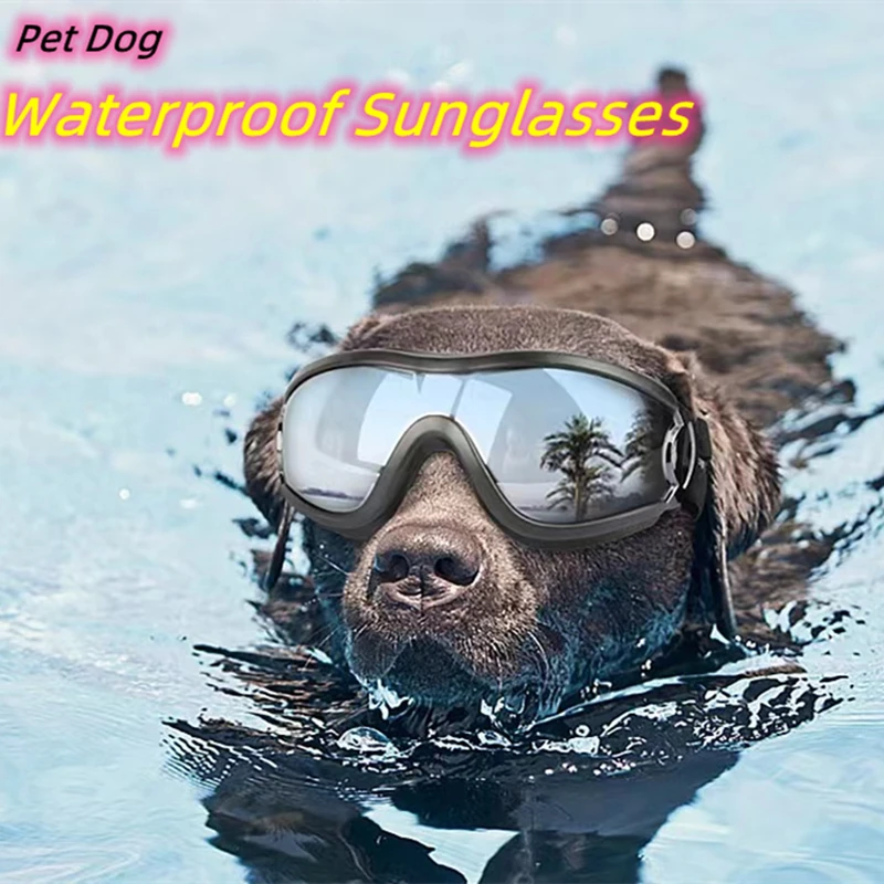Pet Köpek Su Geçirmez Güneş Gözlüğü Gözlük Koruma Köpek Gözler