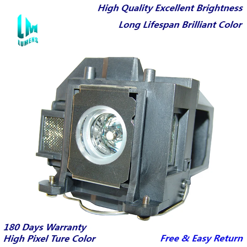 Projektör lambası V13H010L57 için ELPLP57 için Yüksek kaliteli Epson EB-440W EB-450W EB-450Wİ EB-455Wİ EB-460 PowerLite 450W
