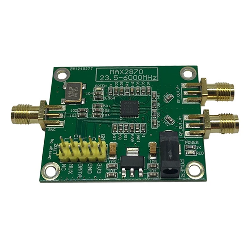 RF güç amplifikatörü LTDZ MAX2870 23.5-6000MHz RF Sinyal Kaynağı Yüksek Frekanslı güç amplifikatörü Modülü