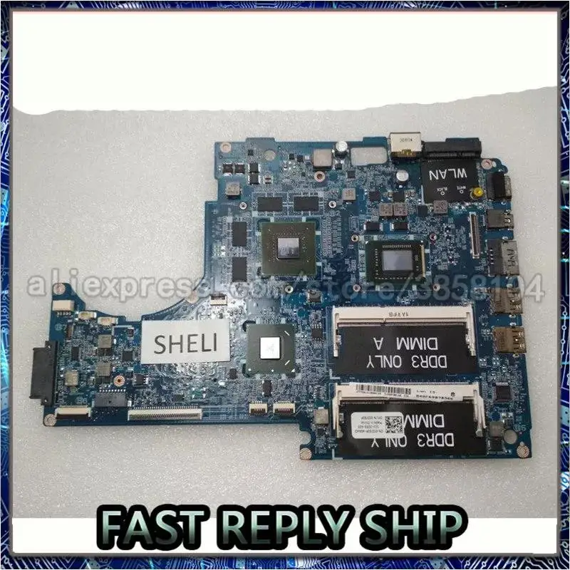 SHELI DELL DASS8BMBAE1 CN-0CD50P 0CD50P CD50P XPS 15Z L511Z laptop anakart dizüstü bilgisayar Anakart ı5-2450M HM67 iyi