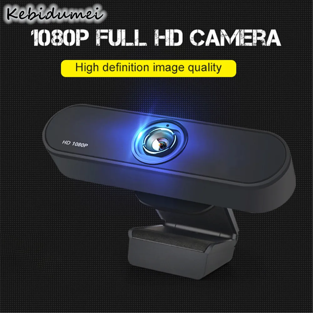 Sıcak Satış H800 Full HD Video Kamerası 1080P HD Kamera USB Webcam Odak Gece Görüş Bilgisayar Web Kamera Dahili Mikrofon