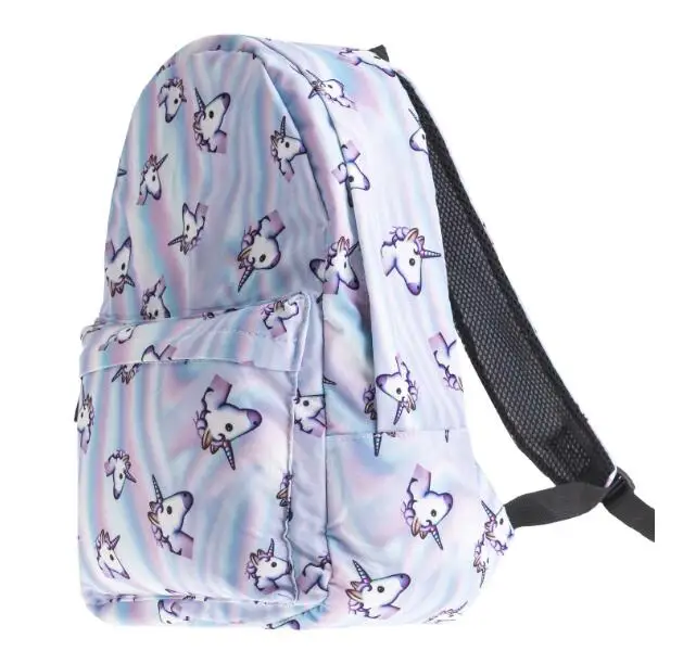 Unicorn Sırt Çantası Çok Fonksiyonlu Kızlar için Kawaii Moda Gençler Schoolbag seyahat çantası