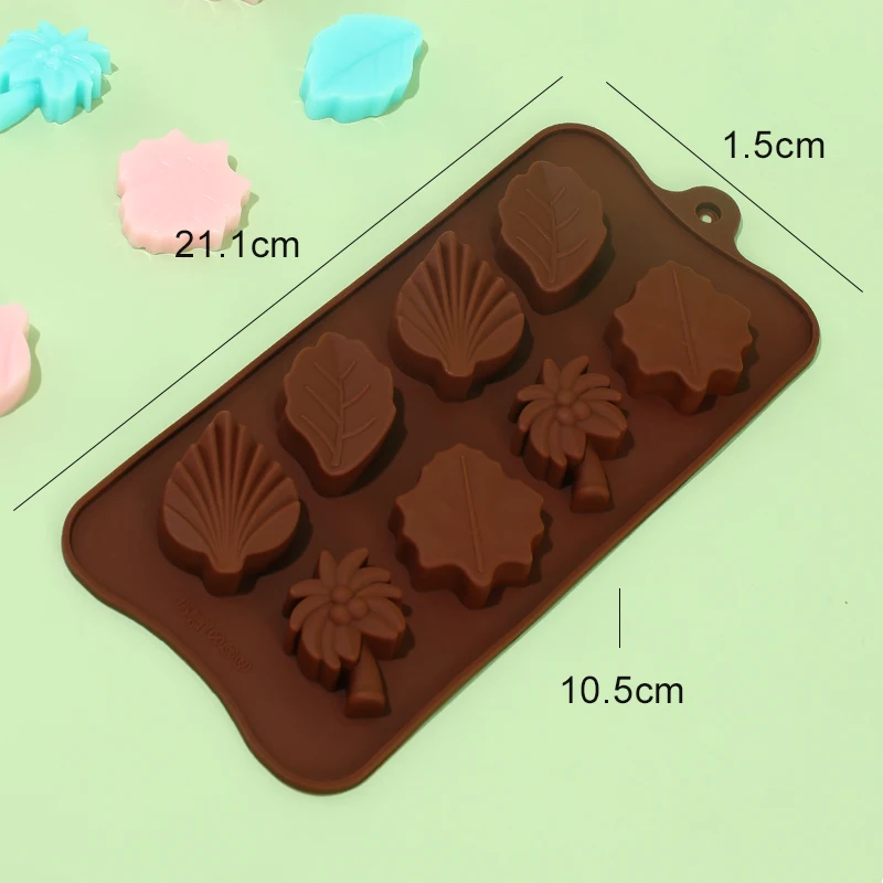 Yaprak Şekilli Çikolata Kalıp Molde Silicona Pişirme Kalıp Silikon Kalıpları Kek Kalıp De Silicona Pasteleria Y Reposteria