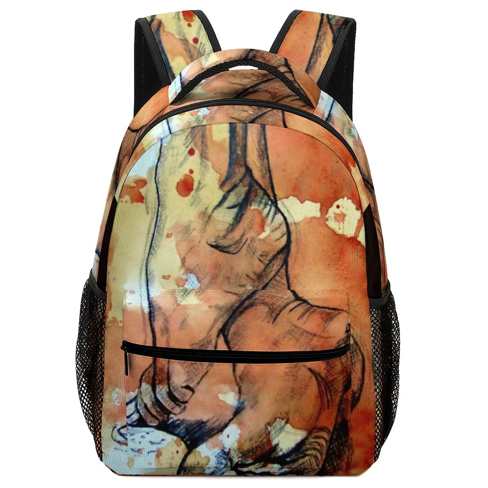 Yeni moda Yalınayak yağmur çanta Kız Erkek kadın sanat okul çantası kişiselleştirilmiş sırt çantası çocuklar için