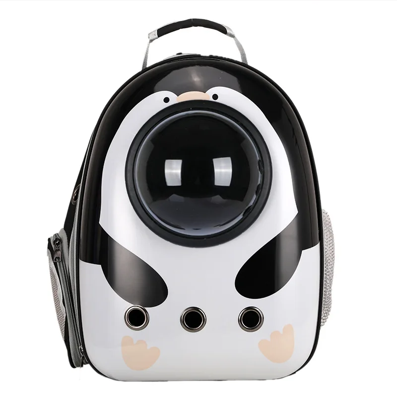 Yeni Nefes Uzay kapsülü Çift Omuz evcil hayvan sırt çantası Taşınabilir Seyahat Köpek Taşıyıcı okul çantası Şeffaf Sırt Çantası Kedi Malzemeleri