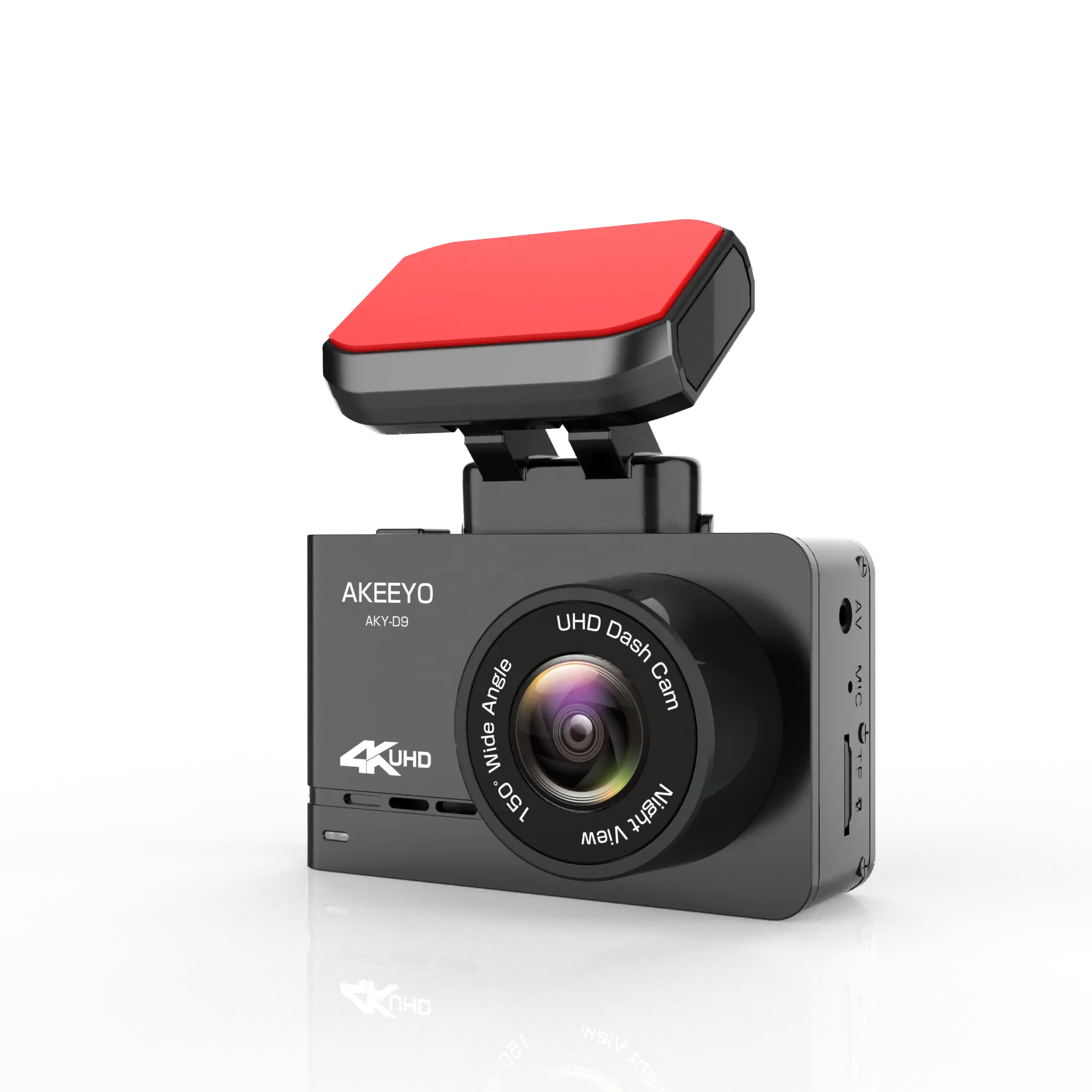 Çizgi Kam Çift Kamera Ön ve Arka Premium 4K 3840 * 2160 UHD WiFi GPS Araba kamera kayıt cihazı Gece Görüş WiFi Süper Kapasitör